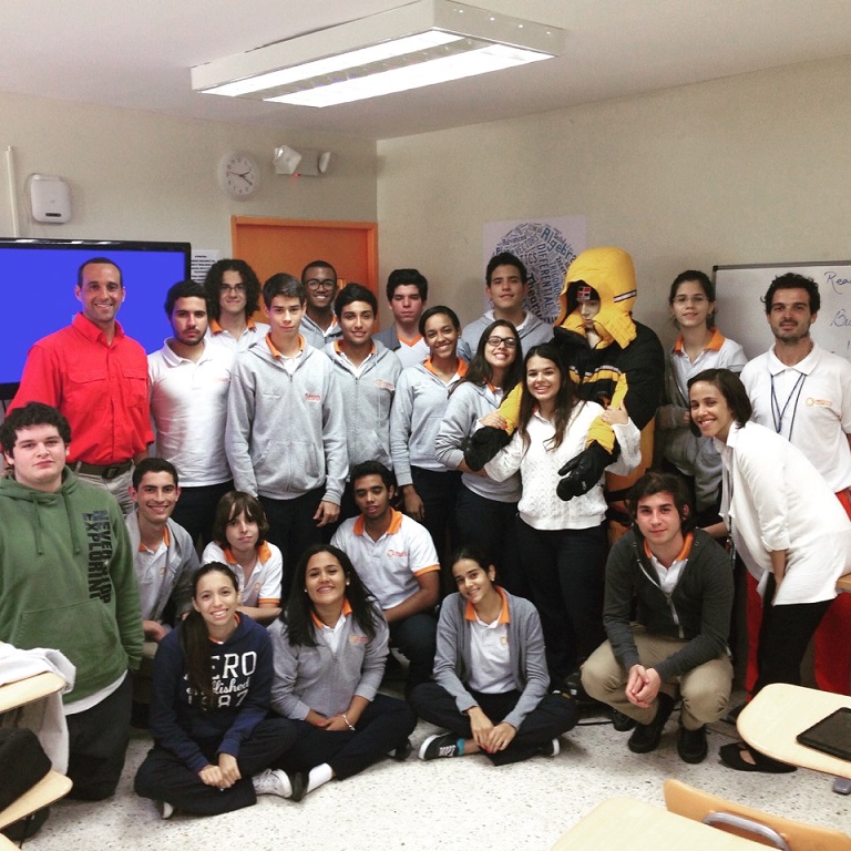 Compartiendo mis montañas con alumnos del Colegio CONEXUS